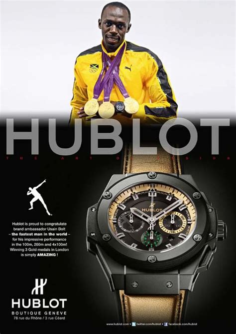 hublot usian bolt sponsor|Hublot and Usain Bolt partnership will live on after  .